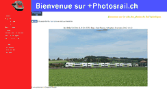 Desktop Screenshot of photosrail.ch